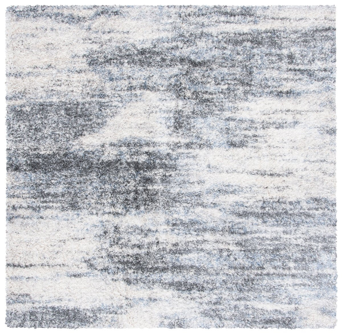 Safavieh Berber Shag Ber273A Ivory/Grey Rugs.