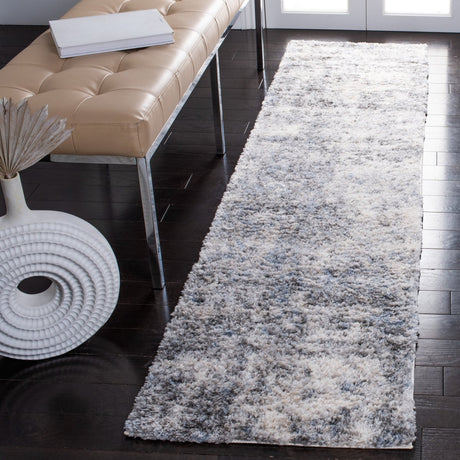 Safavieh Berber Shag Ber274A Ivory/Grey Rugs.