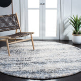 Safavieh Berber Shag Ber276A Ivory/Charcoal Rugs.