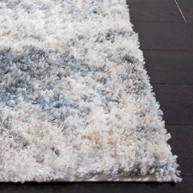 Safavieh Berber Shag Ber276A Ivory/Charcoal Rugs.