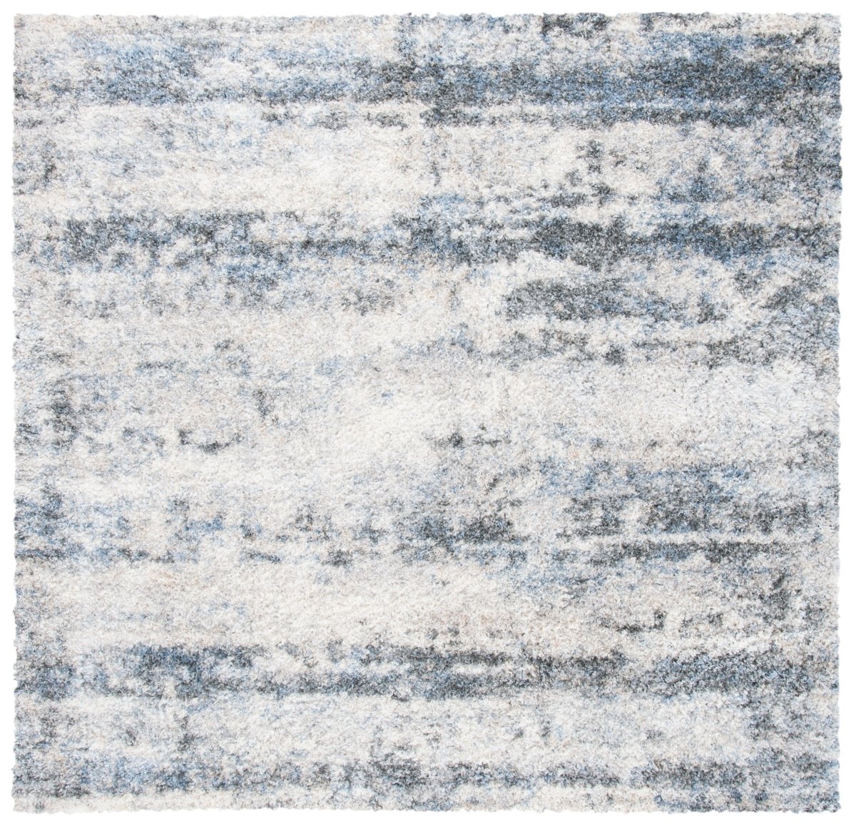 Safavieh Berber Shag Ber276A Ivory/Charcoal Rugs.