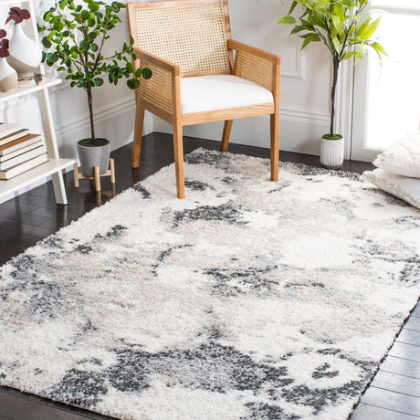 Safavieh Berber Shag Ber402F Grey/Ivory Rugs.