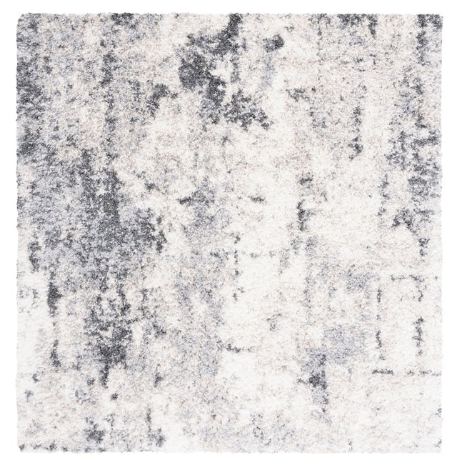 Safavieh Berber Shag Ber408A Ivory/Grey Rugs.