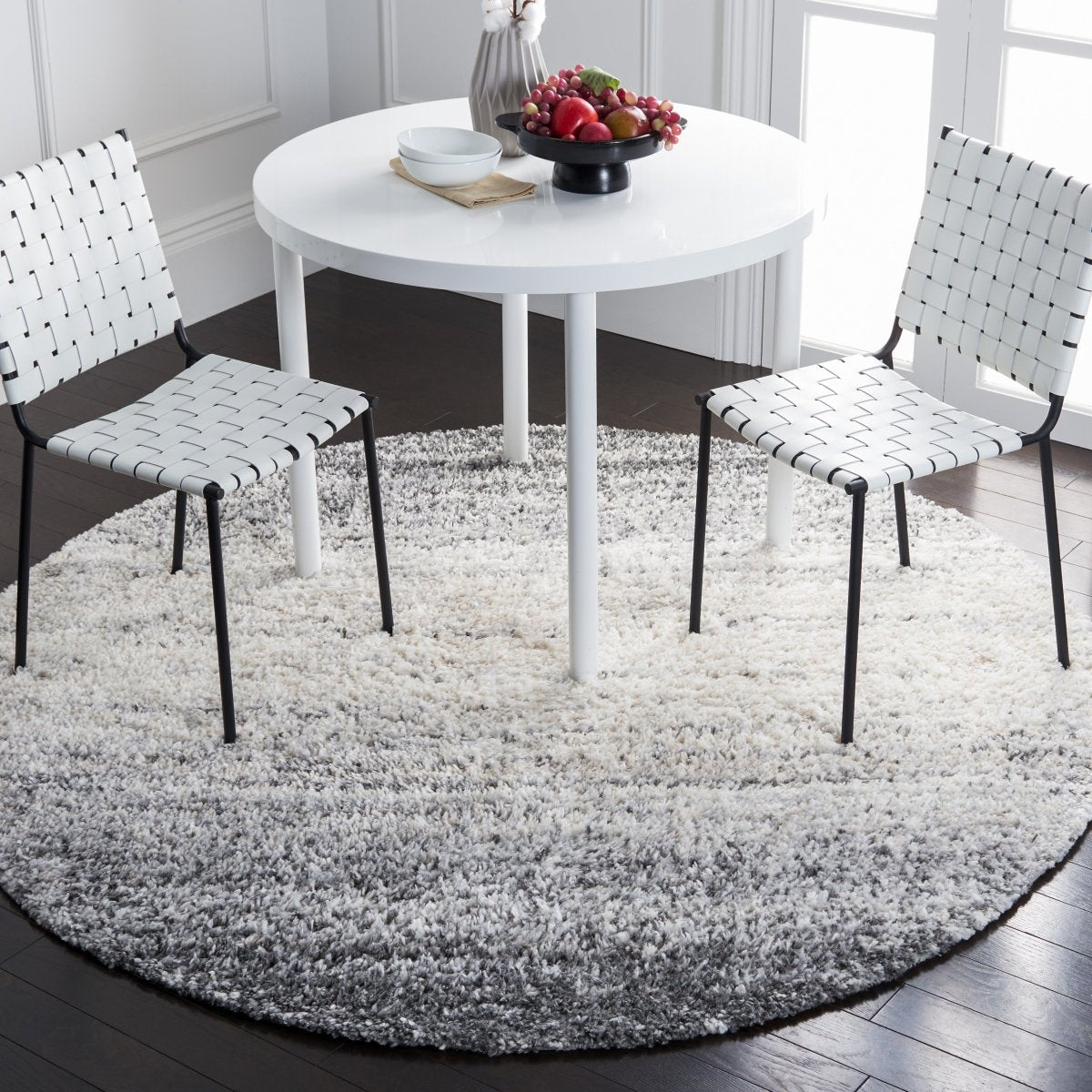 Safavieh Berber Shag Ber420F Grey/Charcoal Rugs.