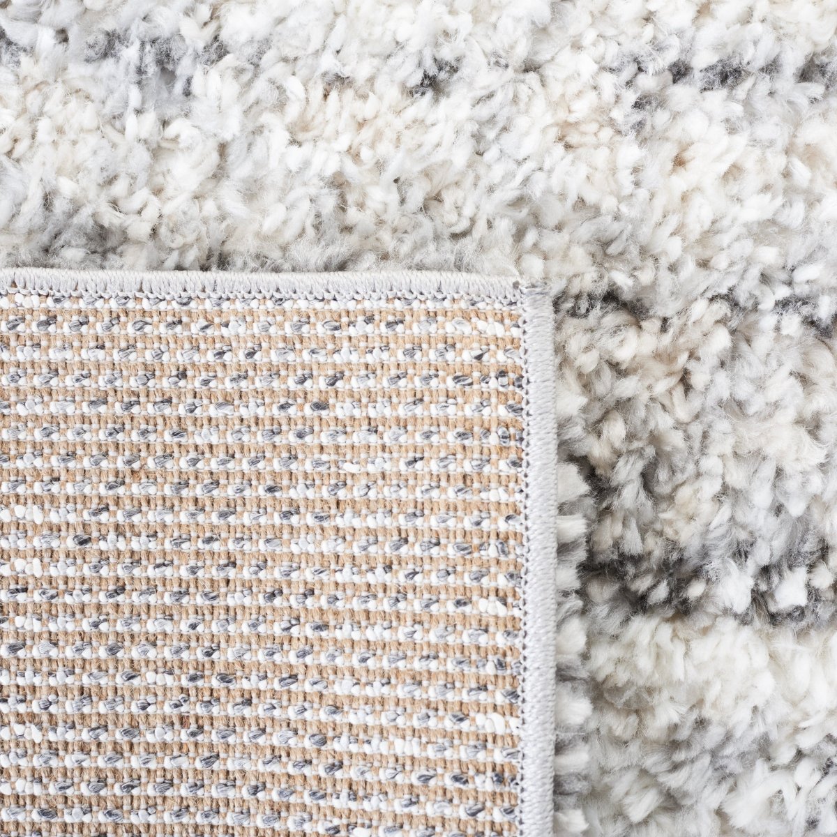 Safavieh Berber Shag Ber420F Grey/Charcoal Rugs - Safavieh - ber420f - 7r