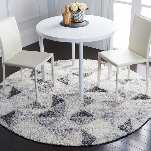 Safavieh Berber Shag Ber422F Grey/Ivory Rugs.