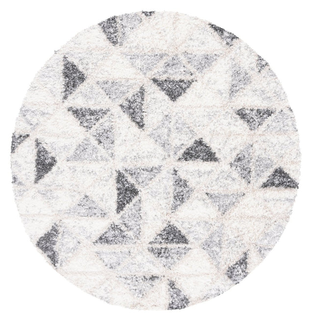Safavieh Berber Shag Ber422F Grey/Ivory Rugs.