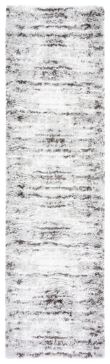 Safavieh Berber Shag Ber539F Grey/Dark Grey Rug.