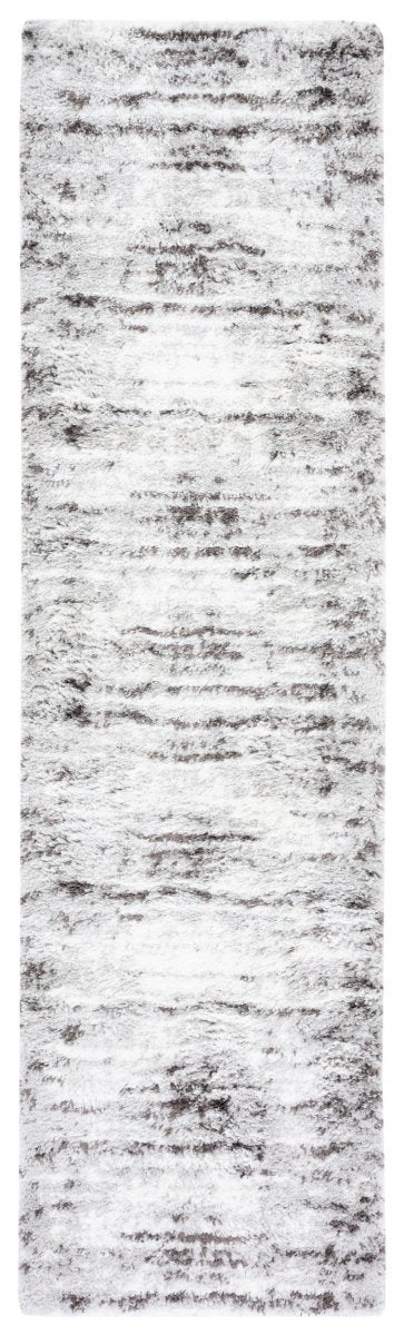 Safavieh Berber Shag Ber539F Grey/Dark Grey Rug.