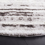 Safavieh Berber Shag Ber539F Grey/Dark Grey Rug.