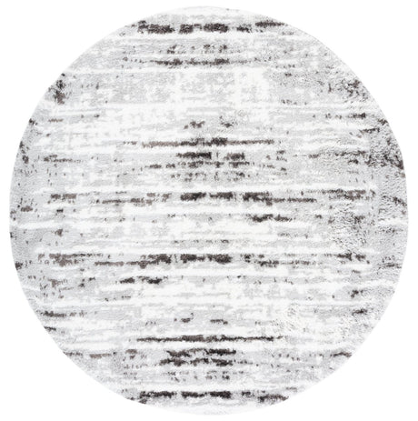 Safavieh Berber Shag Ber539F Grey/Dark Grey Rug.