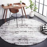 Safavieh Berber Shag Ber539F Grey/Dark Grey Rug.