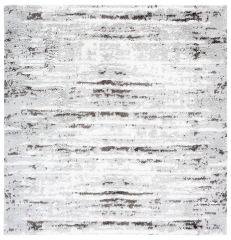 Safavieh Berber Shag Ber539F Grey/Dark Grey Rug.