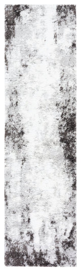 Safavieh Berber Shag Ber543F Grey/Dark Grey Rug.