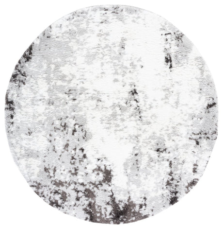 Safavieh Berber Shag Ber543F Grey/Dark Grey Rug.