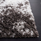 Safavieh Berber Shag Ber543F Grey/Dark Grey Rug.