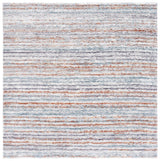 Safavieh Berber Shag Ber545A Blue Rust/Ivory Rug.