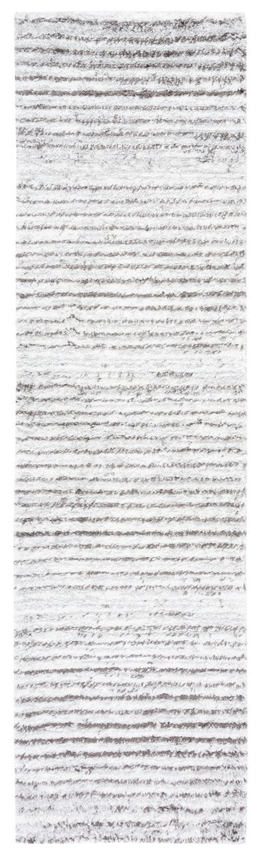 Safavieh Berber Shag Ber545F Grey/Dark Grey Rug.