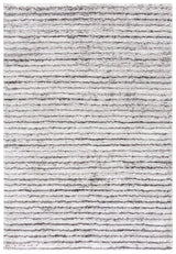 Safavieh Berber Shag Ber545F Grey/Dark Grey Rug.