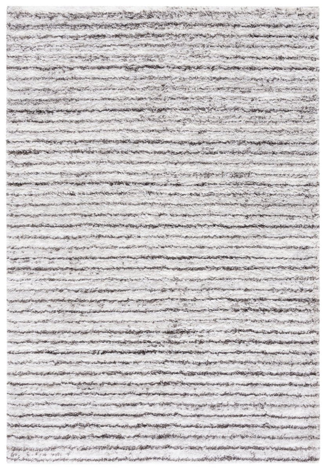Safavieh Berber Shag Ber545F Grey/Dark Grey Rug.