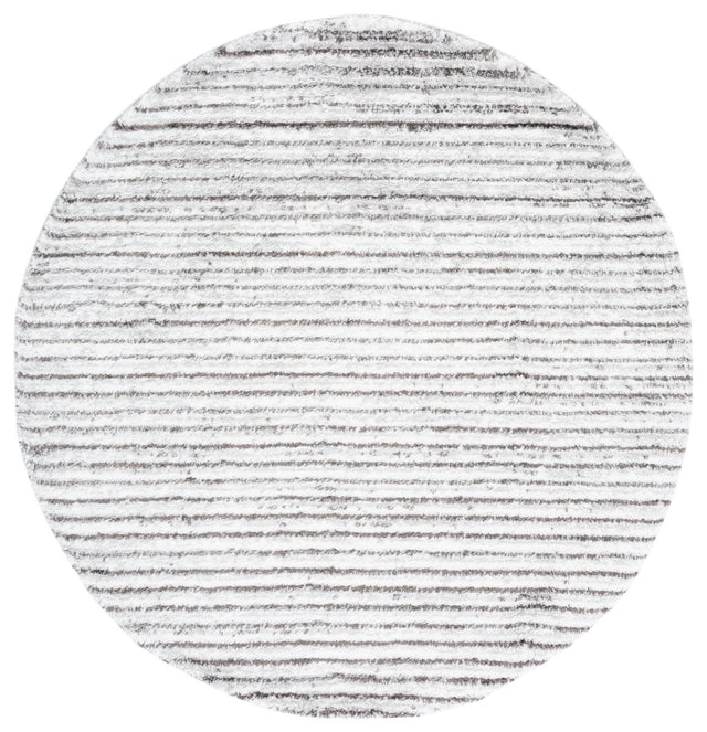 Safavieh Berber Shag Ber545F Grey/Dark Grey Rug.