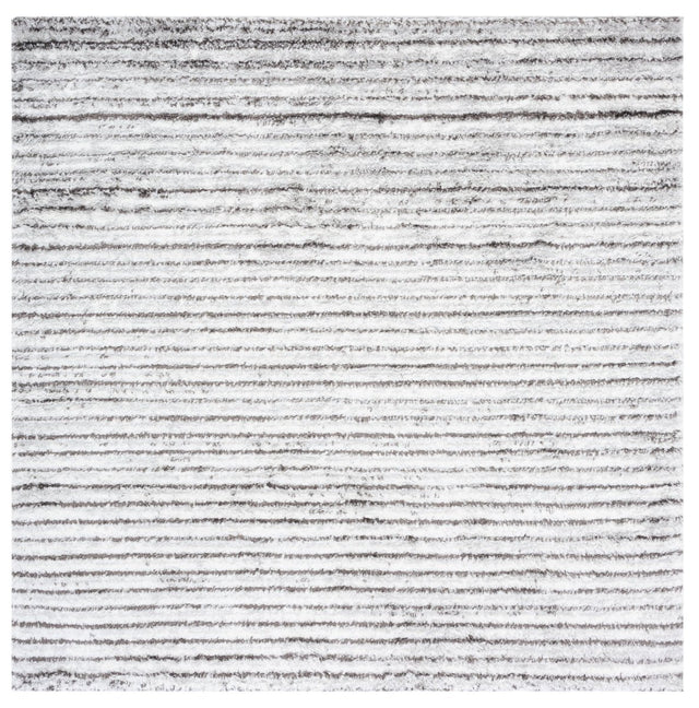 Safavieh Berber Shag Ber545F Grey/Dark Grey Rug.