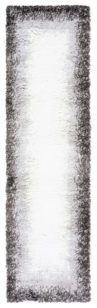 Safavieh Berber Shag Ber547F Dark Grey/Grey Rug.