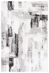 Safavieh Berber Shag Ber549F Grey/Dark Grey Rug.