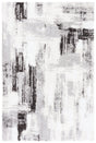 Safavieh Berber Shag Ber549F Grey/Dark Grey Rug.