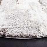 Safavieh Berber Shag Ber549F Grey/Dark Grey Rug.