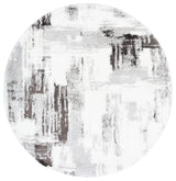 Safavieh Berber Shag Ber549F Grey/Dark Grey Rug.