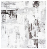 Safavieh Berber Shag Ber549F Grey/Dark Grey Rug.