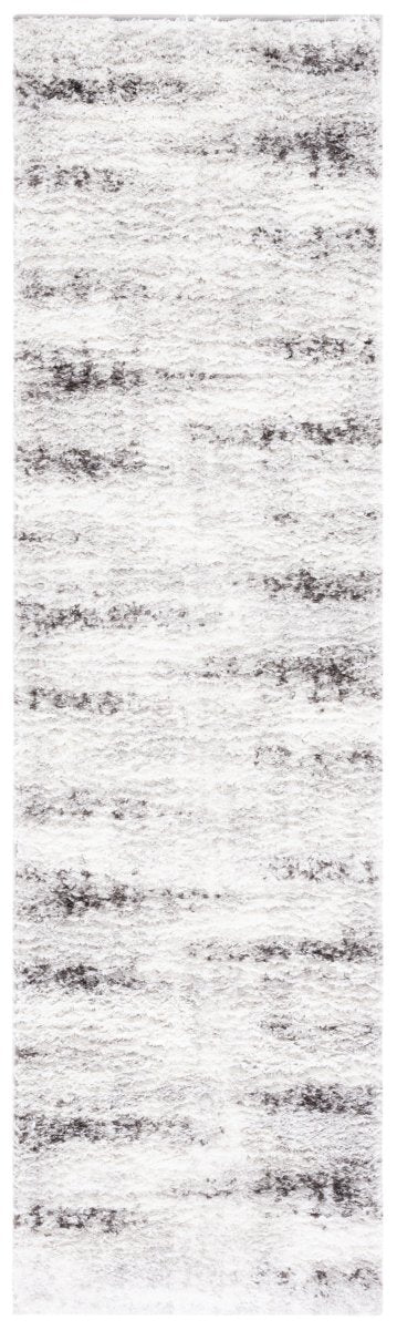 Safavieh Berber Shag Ber551F Grey/Dark Grey Rug.