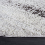 Safavieh Berber Shag Ber551F Grey/Dark Grey Rug.