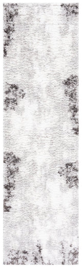 Safavieh Berber Shag Ber555F Light Grey/Dark Grey Rug.