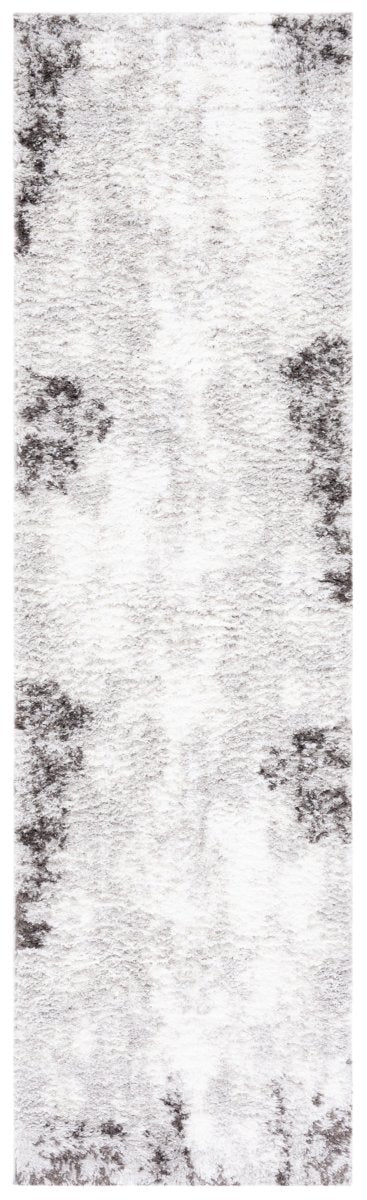 Safavieh Berber Shag Ber555F Light Grey/Dark Grey Rug.