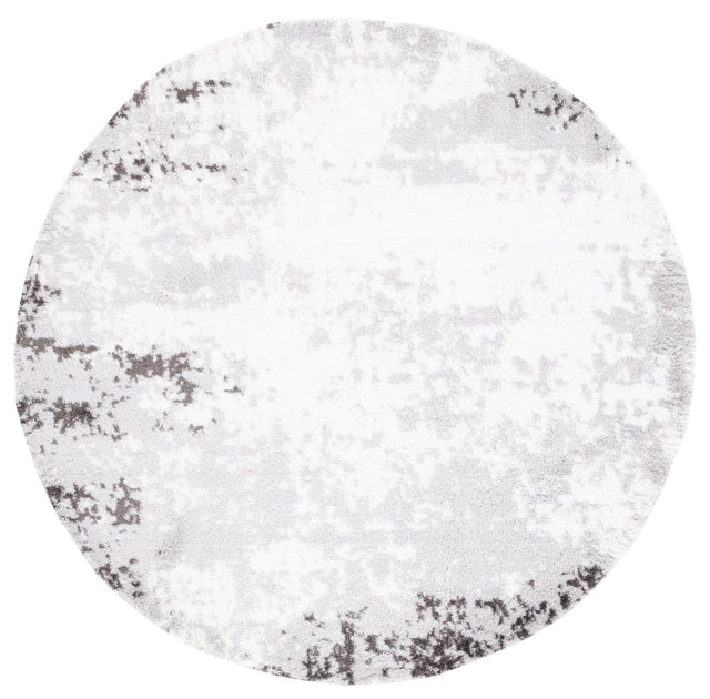 Safavieh Berber Shag Ber555F Light Grey/Dark Grey Rug.