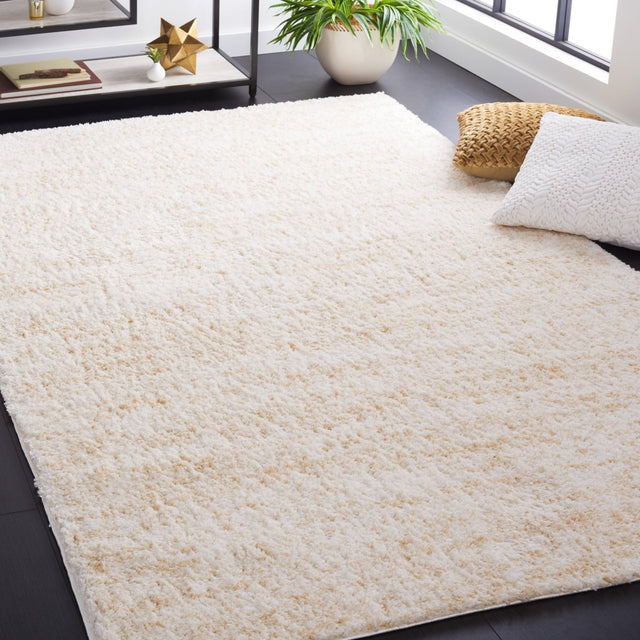 Safavieh Berber Shag Ber563A Ivory/Beige Rug.