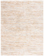 Safavieh Berber Shag 10'-0" x 14'-0" Rug in Ivory / Light Gold
