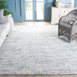 Safavieh Berber Shag 10'-0" x 14'-0" Rug in Ivory / Light Aqua