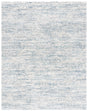 Safavieh Berber Shag 10'-0" x 14'-0" Rug in Ivory / Light Aqua