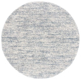 Safavieh Berber Shag 10'-0" x 10'-0" Rug in Ivory / Light Aqua