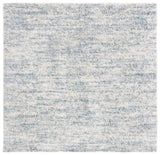 Safavieh Berber Shag 7'-0" x 7'-0" Rug in Ivory / Light Aqua