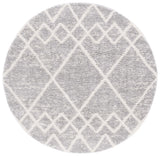 Safavieh Berber Shag Ber574G Ivory/Grey Rug.