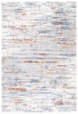 Safavieh Berber Shag Ber577A Blue Rust/Ivory Rug.