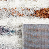 Safavieh Berber Shag Ber583A Blue Rust/Ivory Rug.