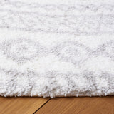Safavieh Berber Shag Ber591B Ivory/Grey Rug.