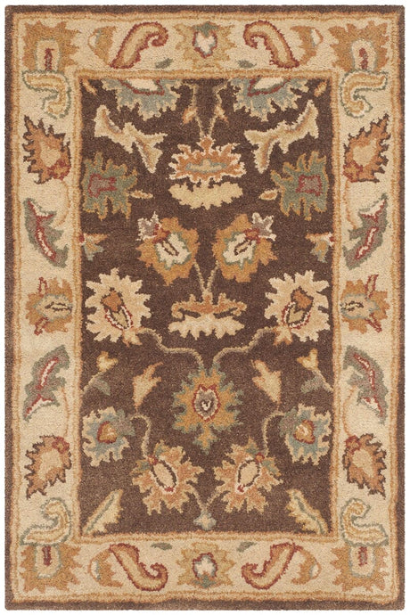 Safavieh Bergama brg136b Brown / Ivory Rugs.