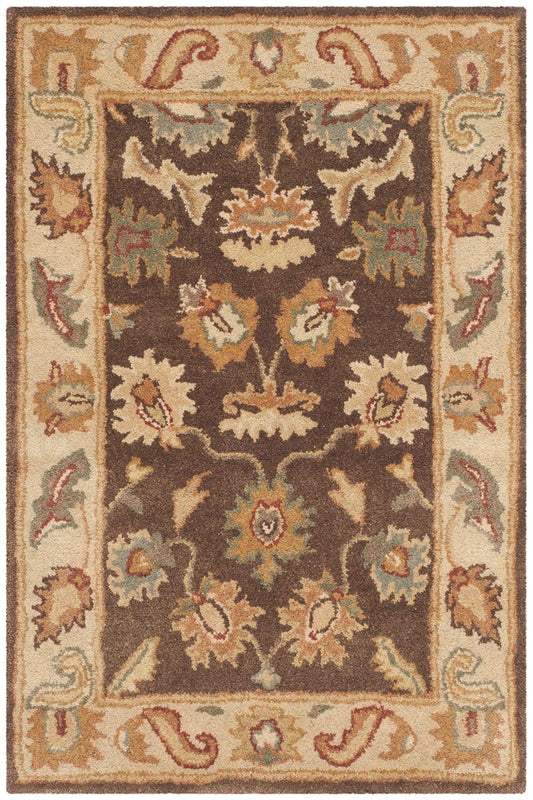 Safavieh Bergama brg136b Brown / Ivory Rugs - Safavieh - brg136b - 2