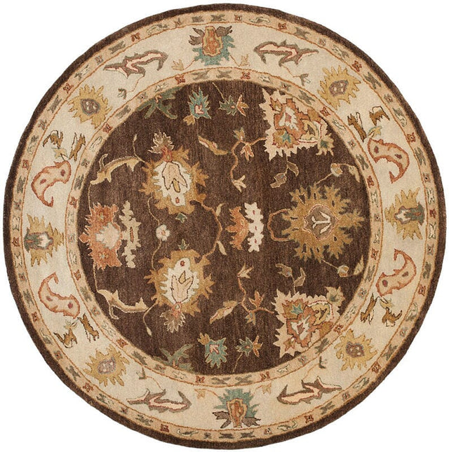 Safavieh Bergama brg136b Brown / Ivory Rugs.